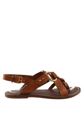 Sandales Soeur Marron en Cuir, taille 37 - Seconde Main