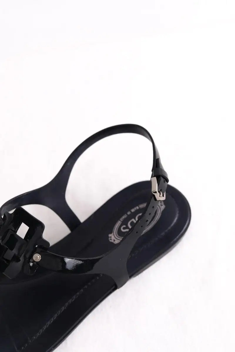 Sandales Tod's Noir en Cuir