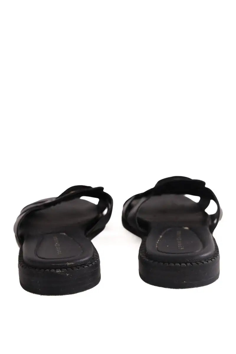 Sandales Tommy Hilfiger Noir en Cuir
