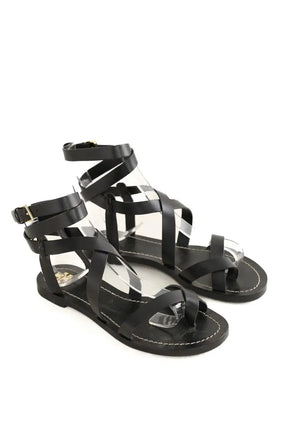 Sandales Tory Burch Noir en Cuir