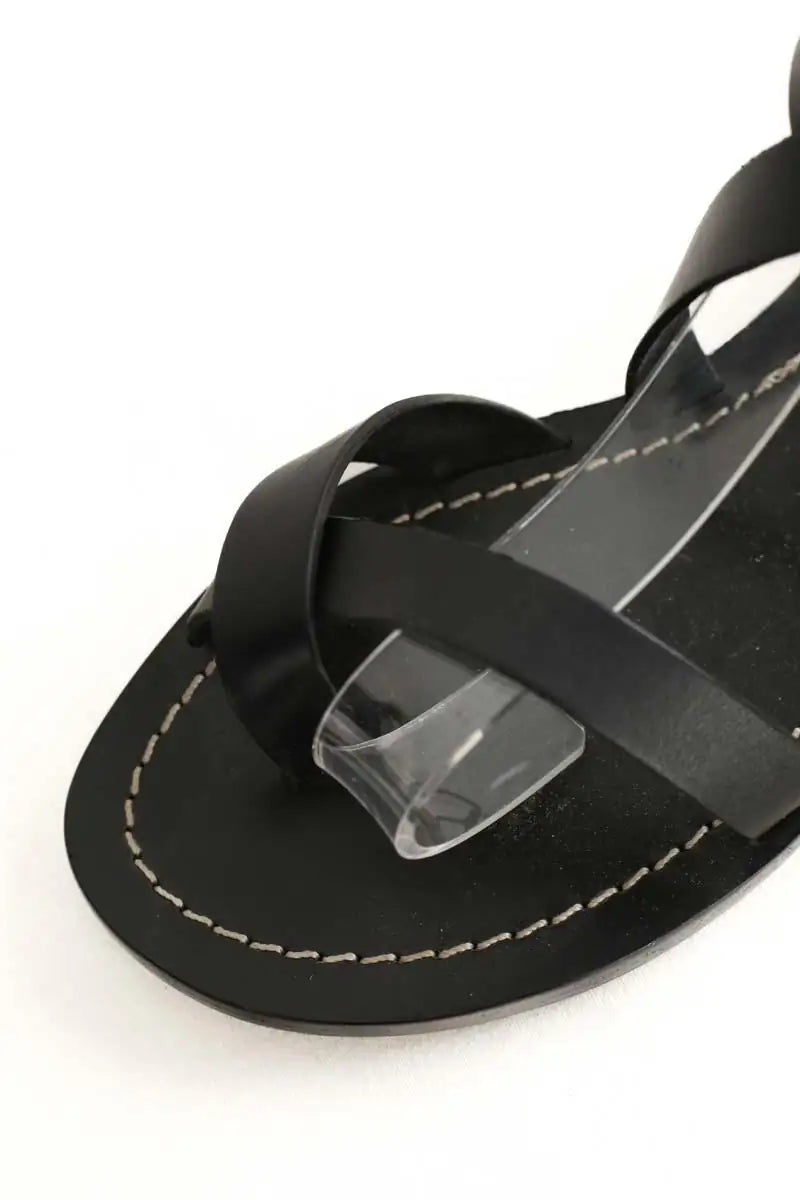 Sandales Tory Burch Noir en Cuir
