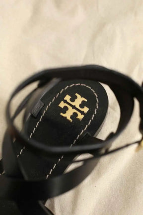 Sandales Tory Burch Noir en Cuir