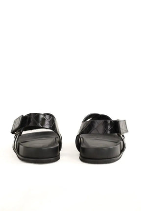 Sandales Totême Noir en Cuir