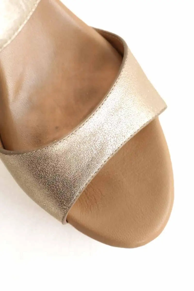 Sandales Ugg Beige en Cuir