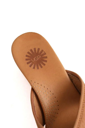 Sandales Ugg Camel en Cuir