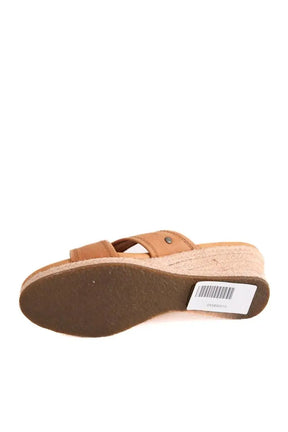 Sandales Ugg Camel en Cuir