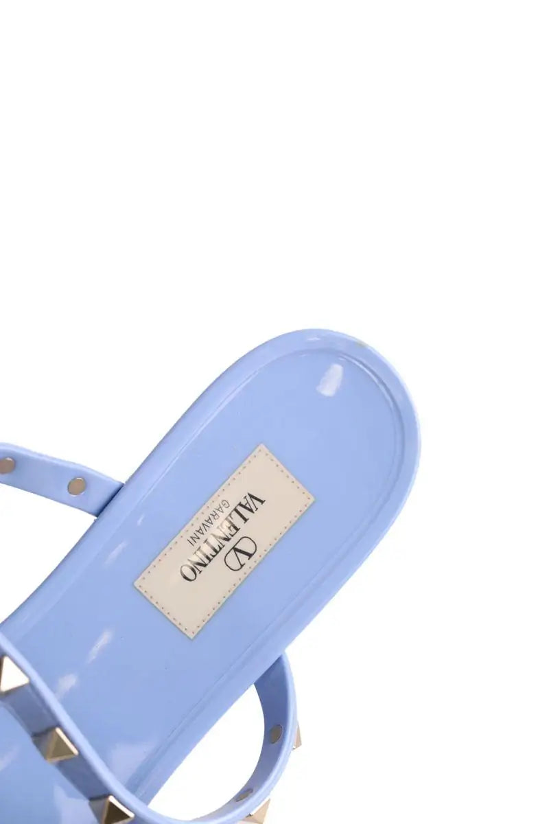 Sandales Valentino Bleu en Plastique