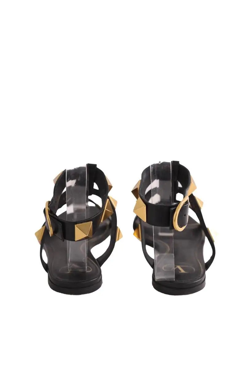 Sandales Valentino Noir en Cuir