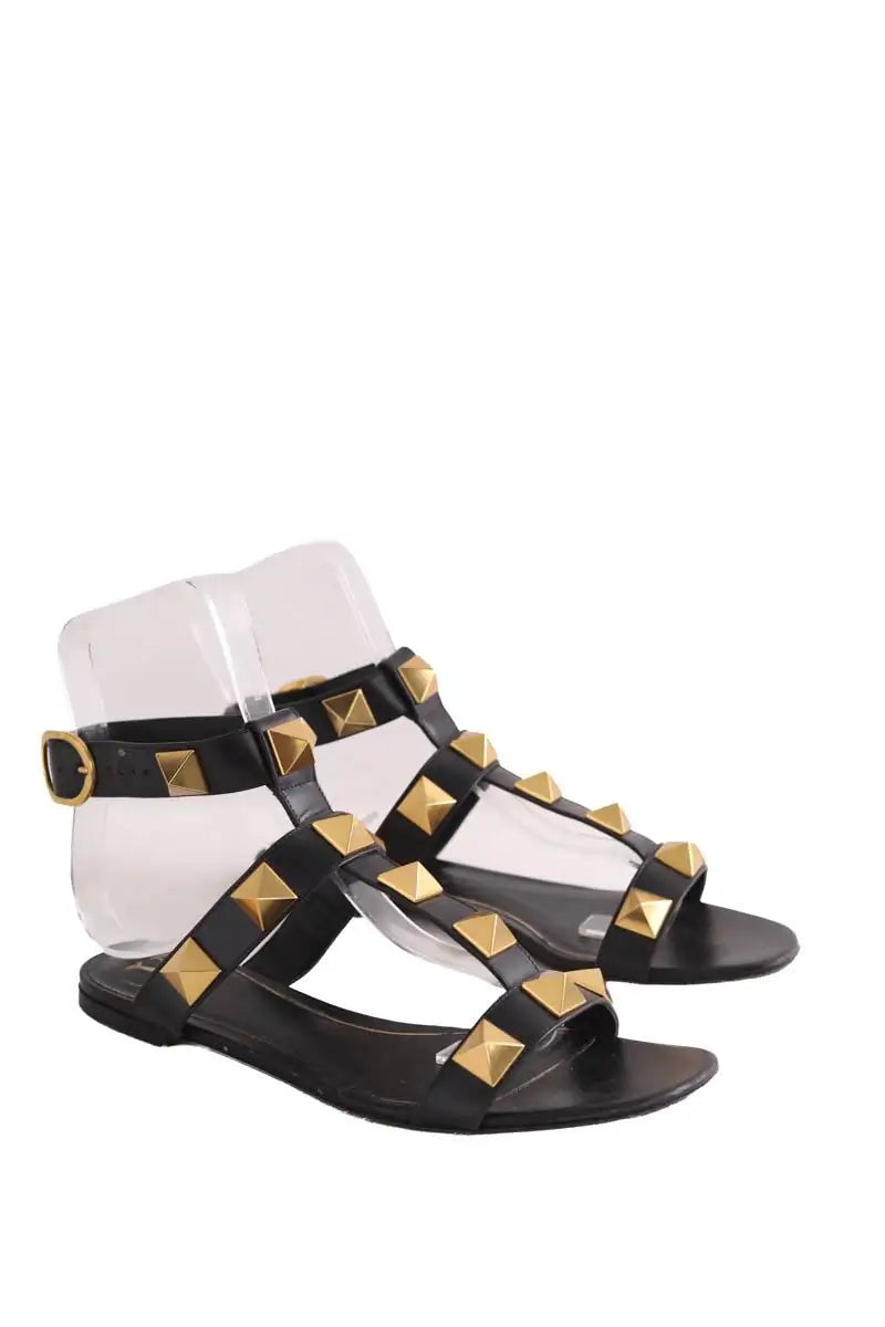 Sandales Valentino Noir en Cuir