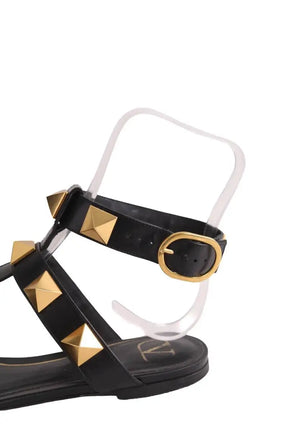 Sandales Valentino Noir en Cuir