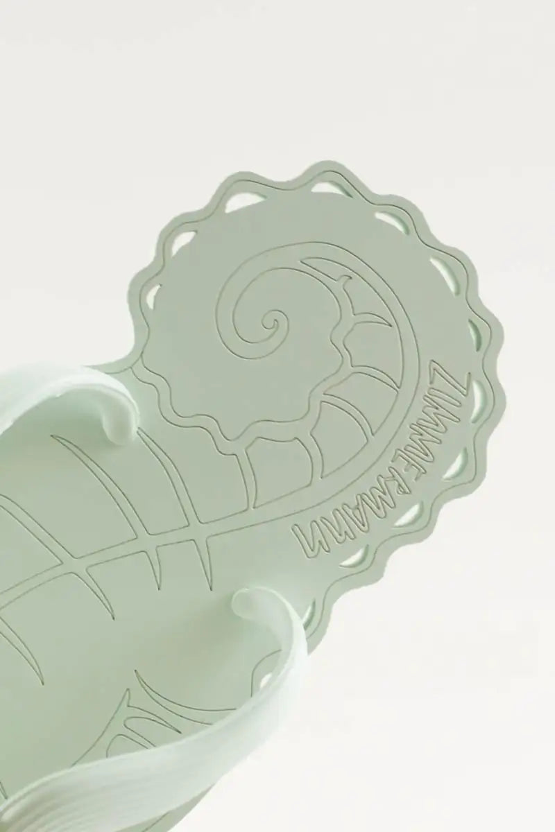 Sandales Zimmermann Vert en Tissu