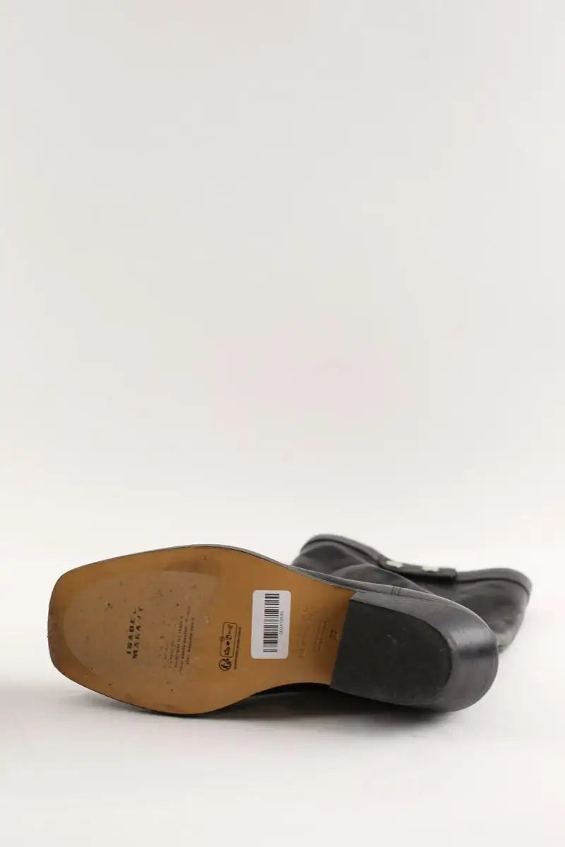 Santiags Isabel Marant Noir en Cuir