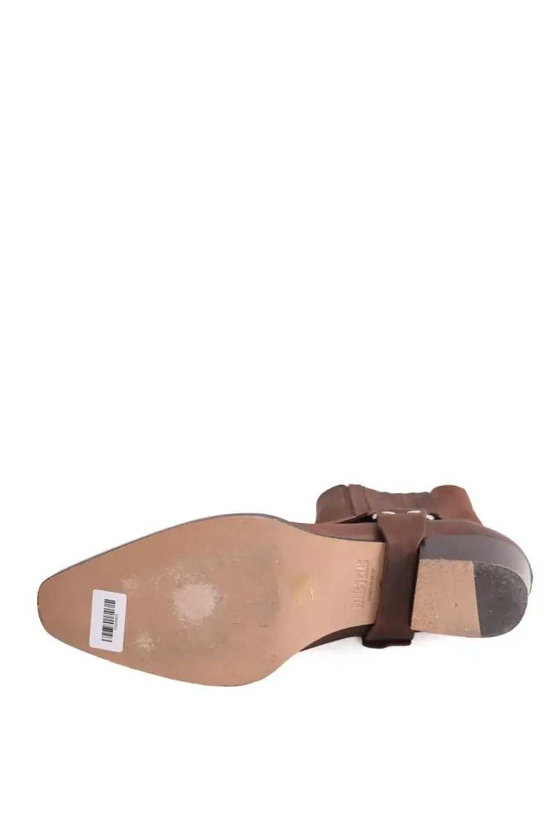Santiags Paris Texas Marron en Cuir