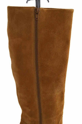 Santiags Sézane Camel en Daim
