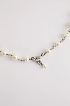 Sautoir à perles Chanel Blanc en Perle