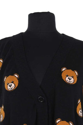 Cardigan Moschino Noir en Coton