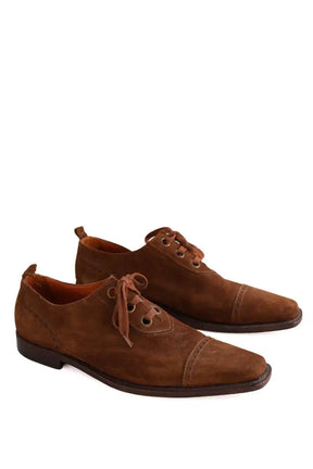 Chaussures à lacets Etro Marron en Daim