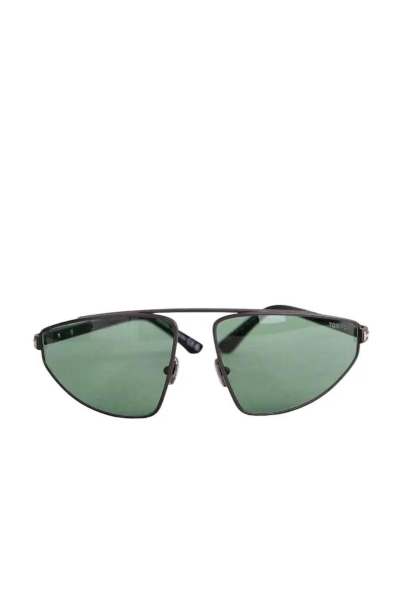 Lunettes de soleil Tom Ford Marron en Métal - Seconde Main