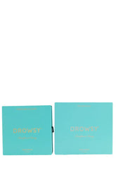 Scrunchie et taie d'oreiller soie Drowsy Sleep Co Breakfast at Drowsy Bleu en  - Seconde Main