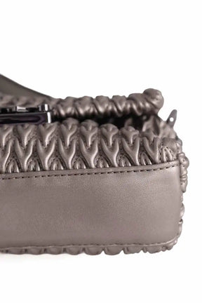 Sac à bandoulière Emporio Armani Argent en Cuir