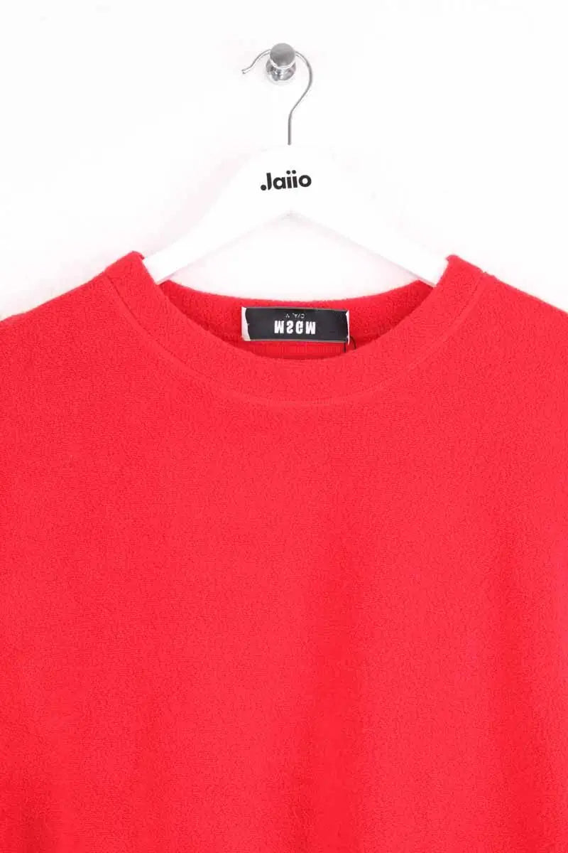 T-shirt MSGM Rouge en Coton