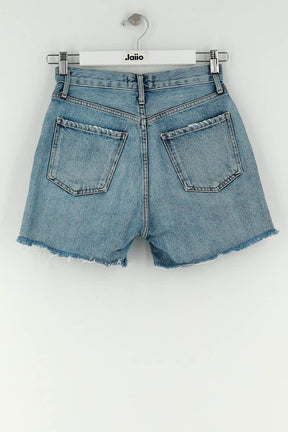 Short Agolde Bleu en Coton