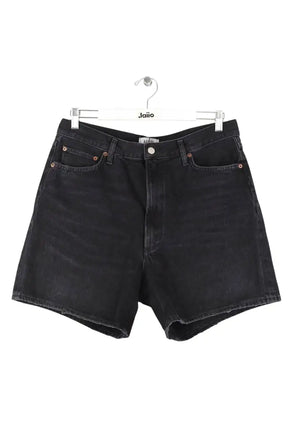 Short Agolde Noir en Coton, taille XL - Seconde Main