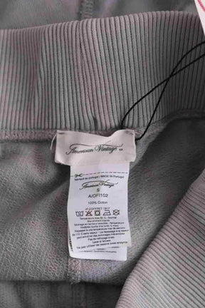 Short American Vintage Gris en Coton