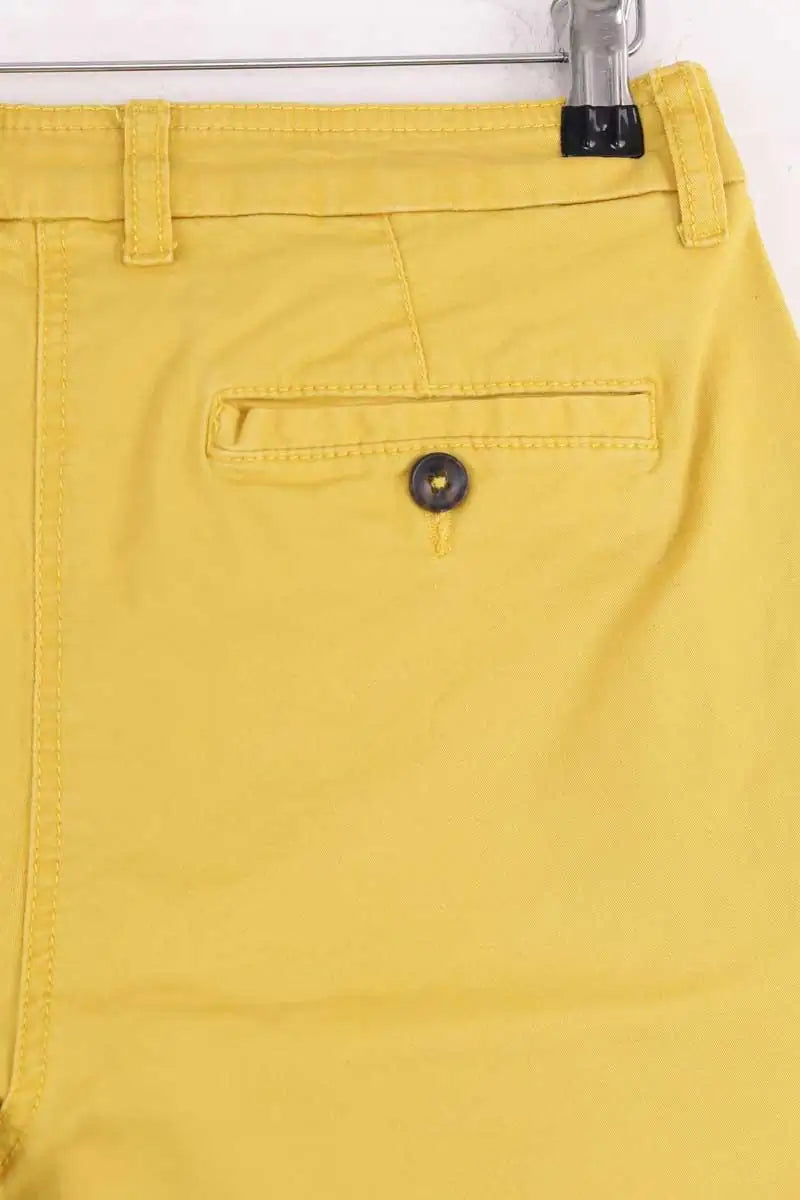Short Boden Jaune en Coton