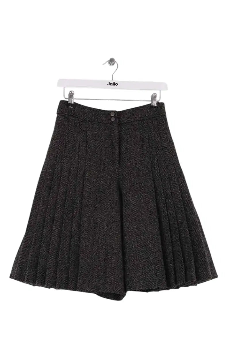 Short Chanel Gris en Laine, taille S - Seconde Main