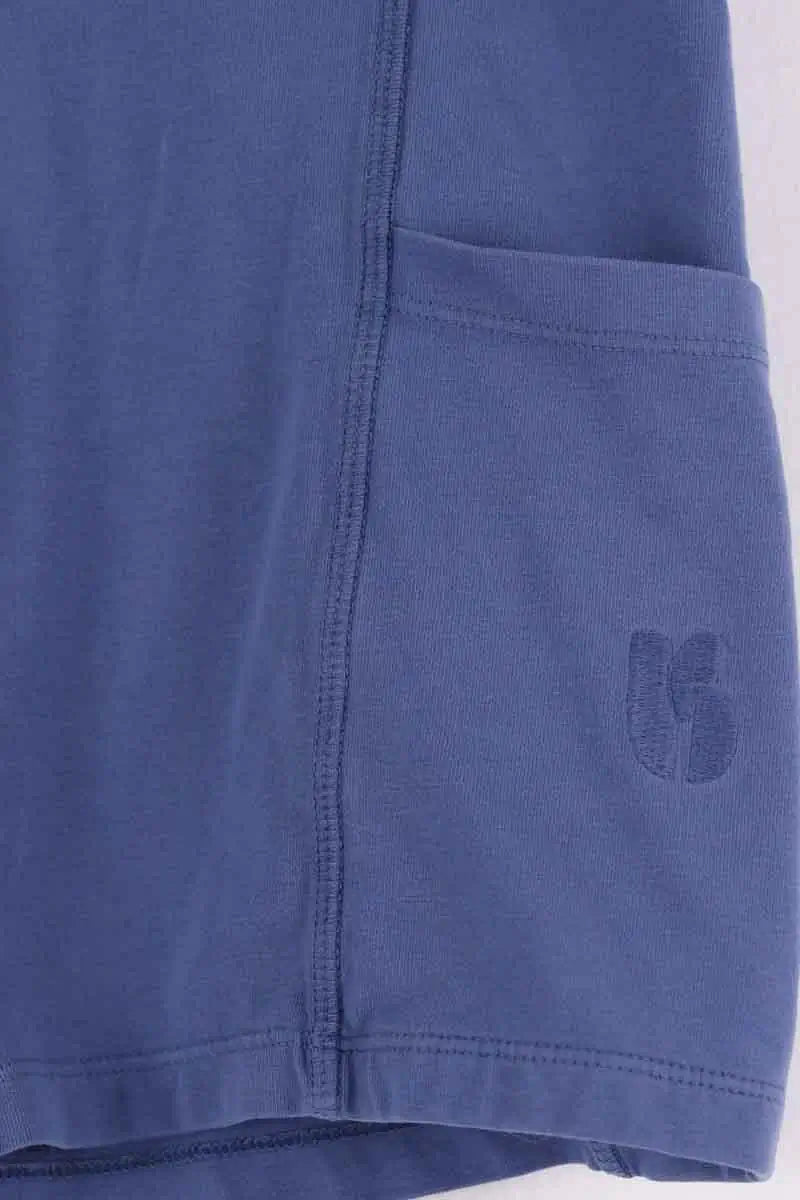 Short de sport Ba&Sh Bleu en Coton