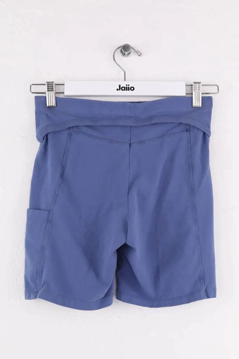 Short de sport Ba&Sh Bleu en Coton