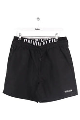 Short de sport Calvin Klein Noir en Synthétique, taille M - Seconde Main