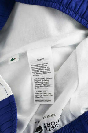 Short de sport Lacoste Bleu en Polyester