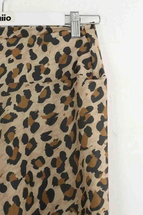 Short de sport Luz Polynésie Beige en Polyamide