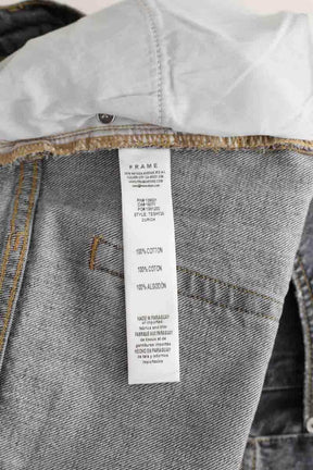 Short Frame Gris en Coton