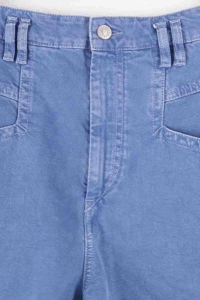 Short Isabel Marant Bleu en Coton