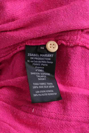 Short Isabel Marant Rose en Soie