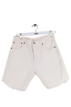 Short Levi's Blanc en Coton, taille S - Seconde Main