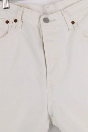 Short Levi's Blanc en Coton
