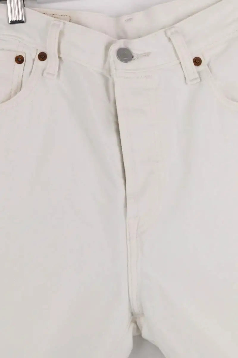 Short Levi's Blanc en Coton