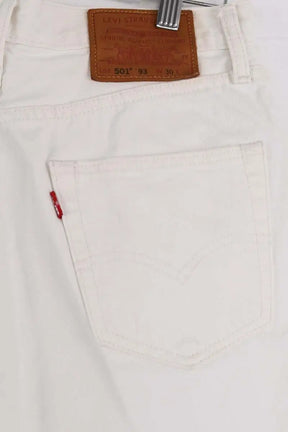 Short Levi's Blanc en Coton