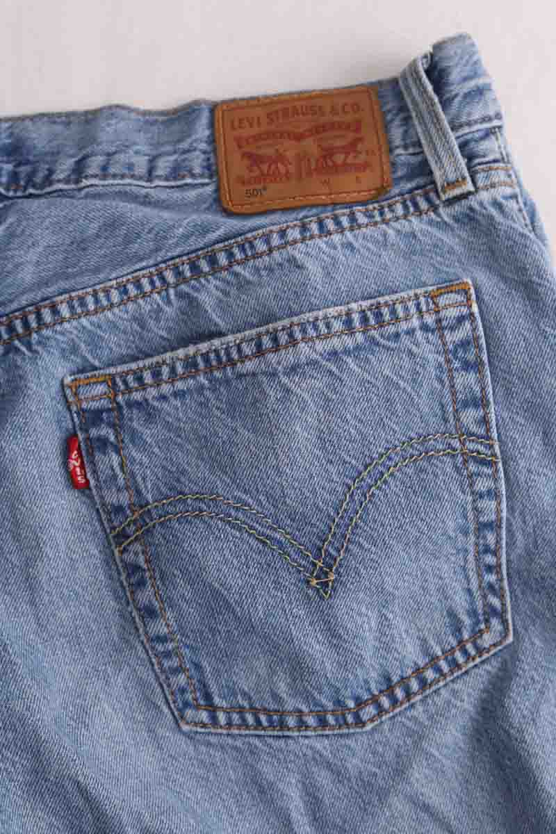 Short Levi's Bleu en Coton