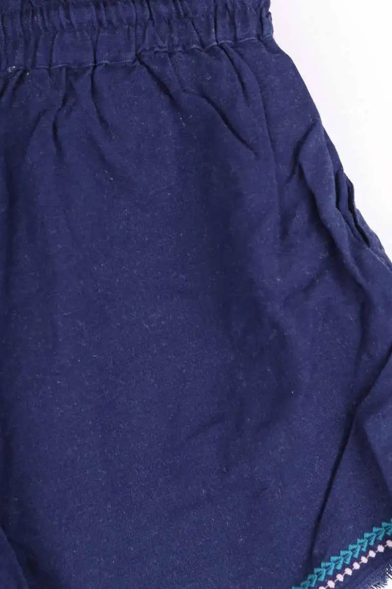 Short Louise Misha Bleu en Lin