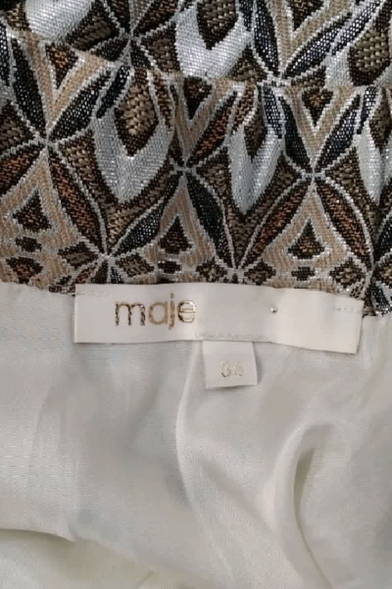 Short Maje Beige en Polyester