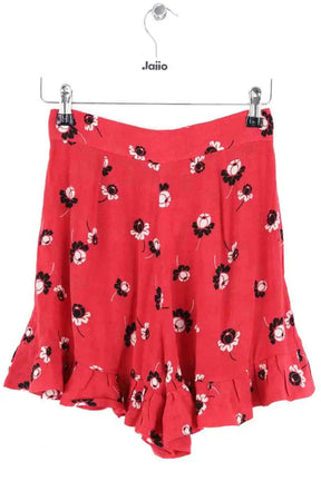 Short Maje Rouge en Viscose