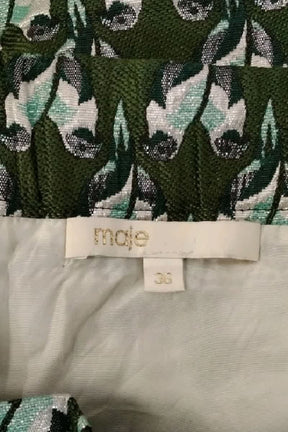 Short Maje Vert en Polyester