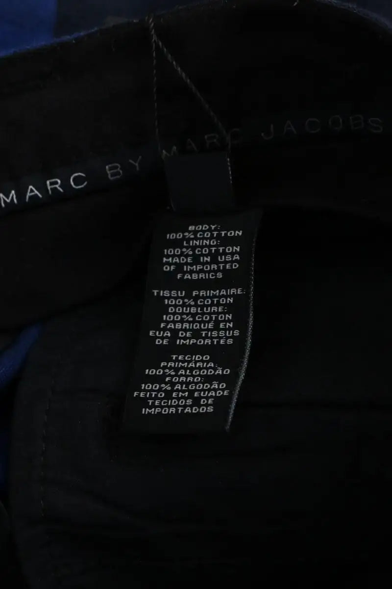 Short Marc By Marc Jacobs Bleu en Coton