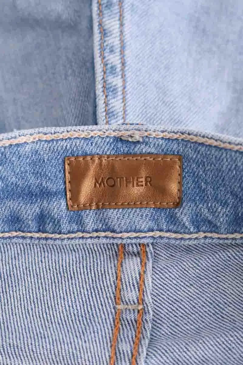 Short Mother Bleu en Coton