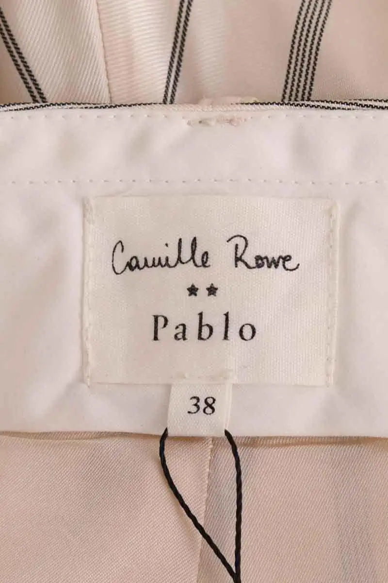 Short Pablo Ecru en Viscose
